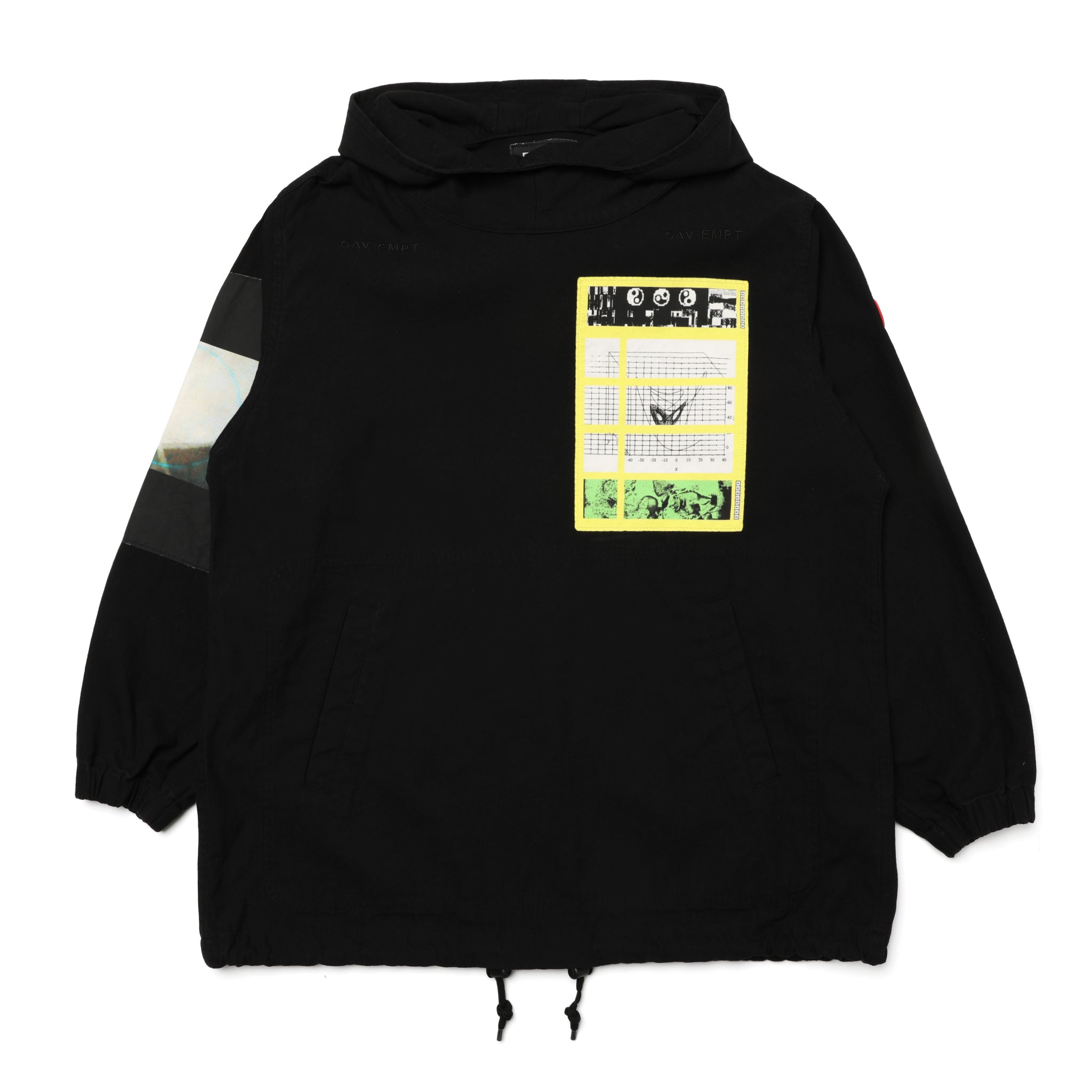 Cav Empt VS Patches Anorak Jacket Black