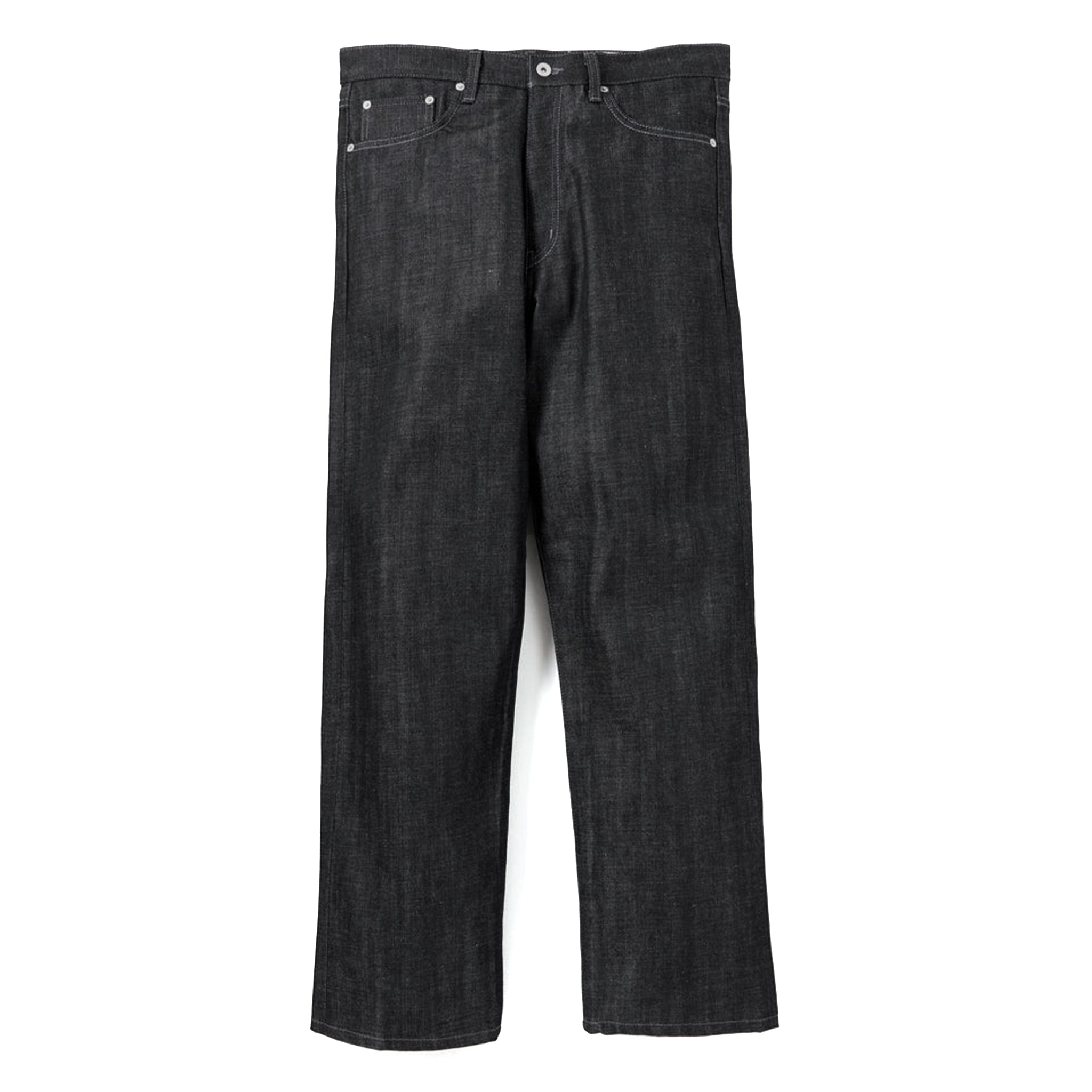 [232XBNH-PTM02] Neighborhood Rigid Denim DP Mid Pants (Black