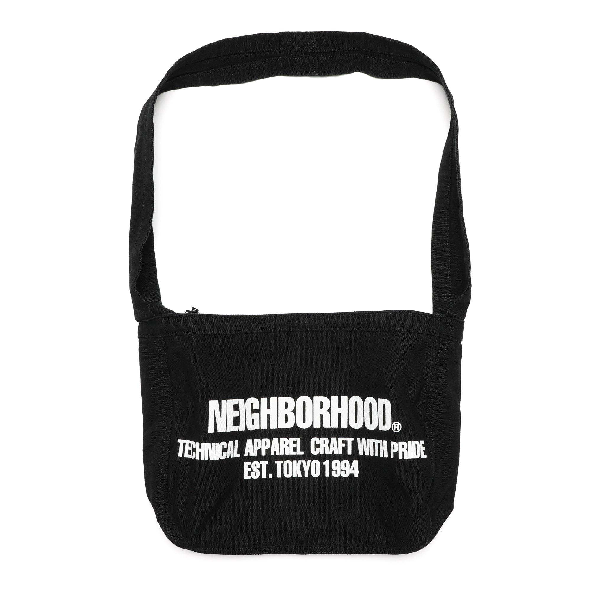 Neighborhood Newspaper Bag Black