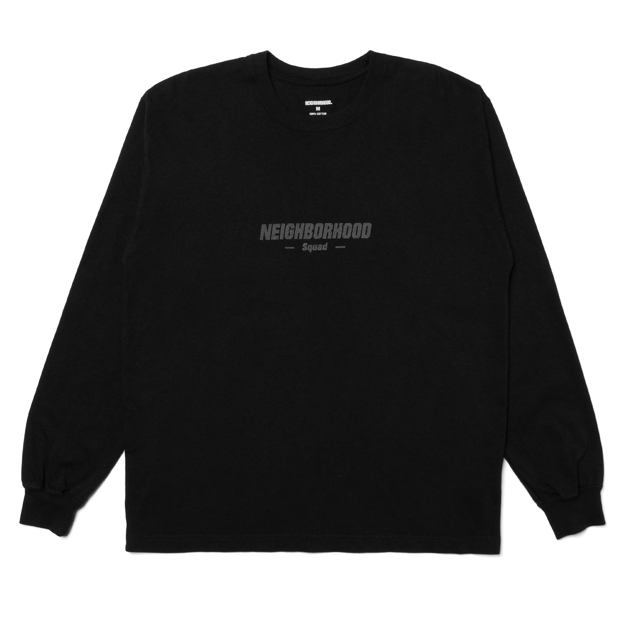 232PCNH-LT05] Neighborhood NH Tee LS-5 T-Shirt (Black) – The