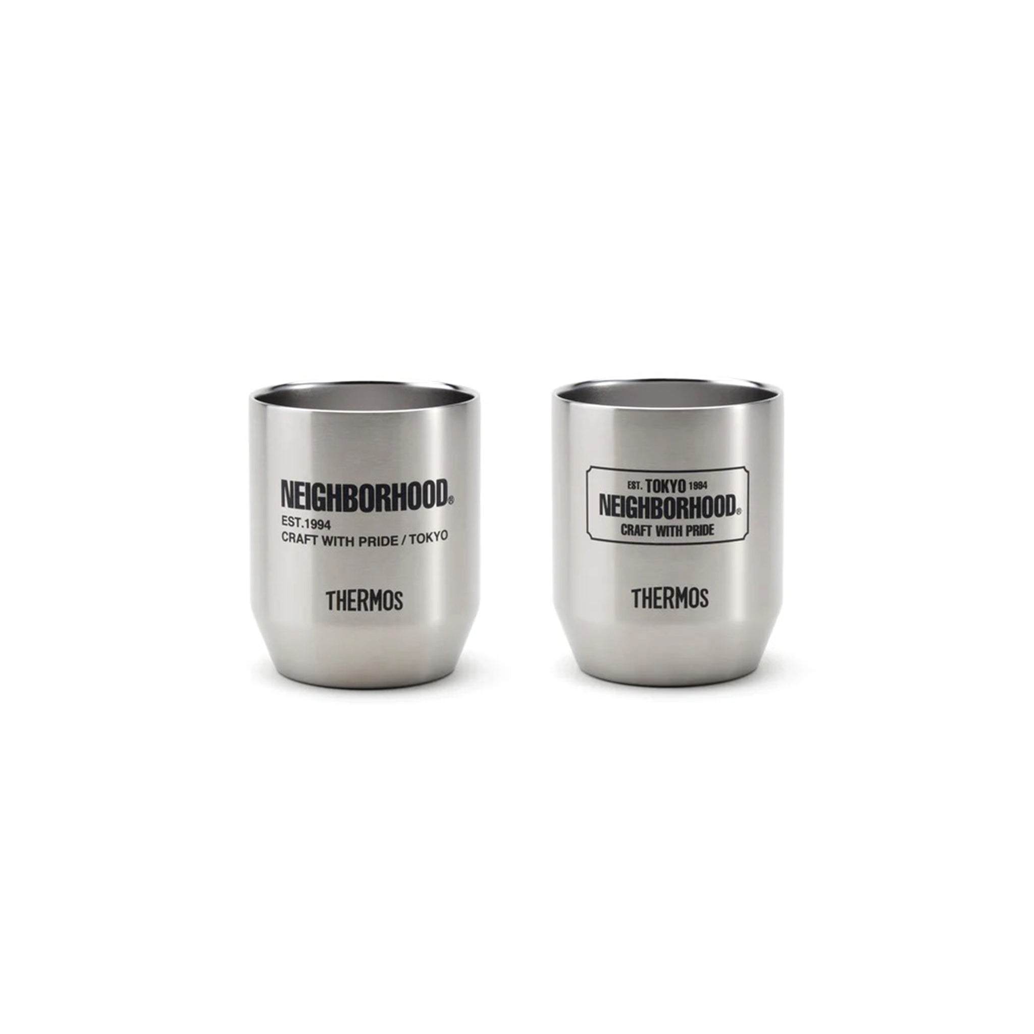 232TXTXN-AC01] Neighborhood Thermos .JDH-360P Cup Set (Silver