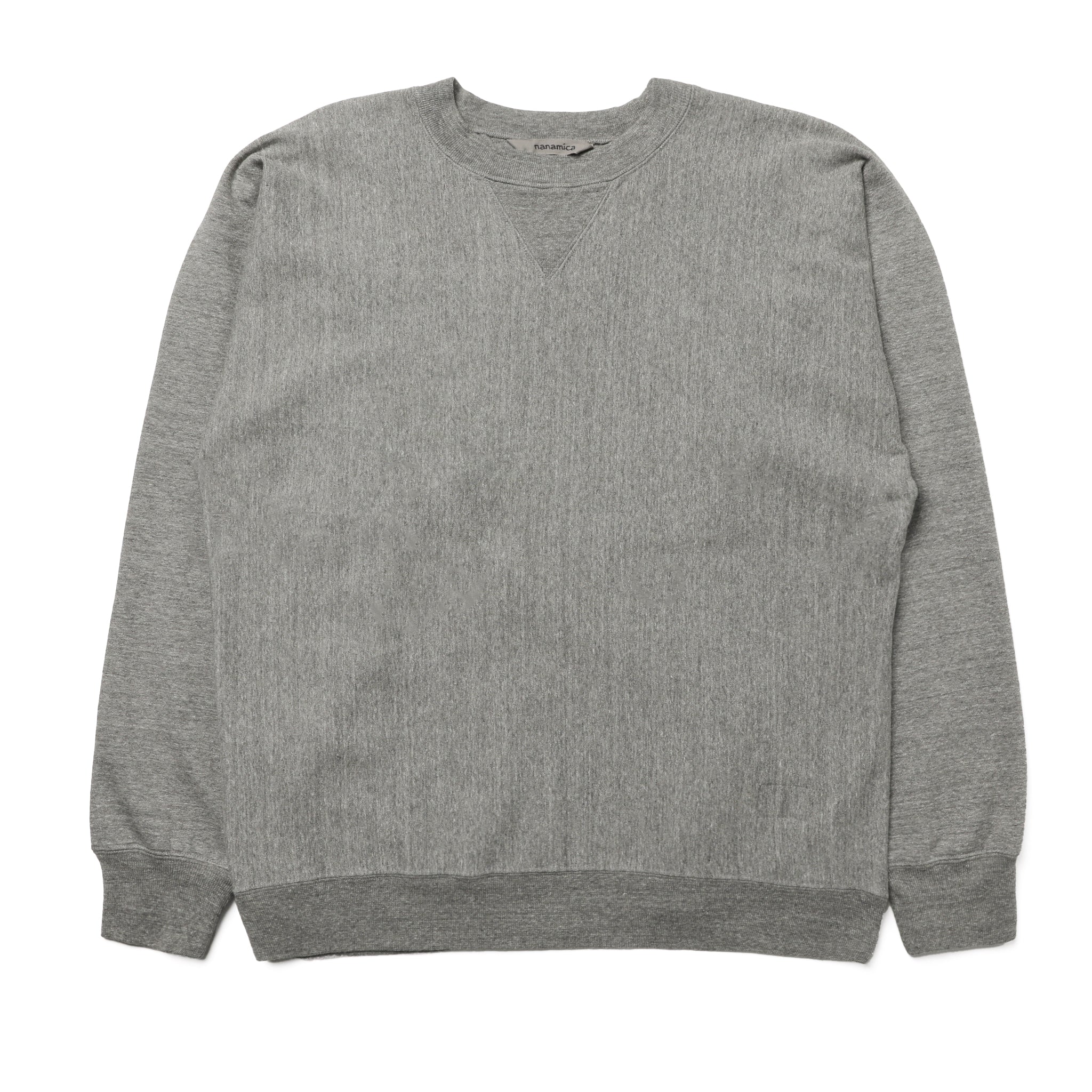 Nanamica Kodenshi Sweat Shirt Heather Gray