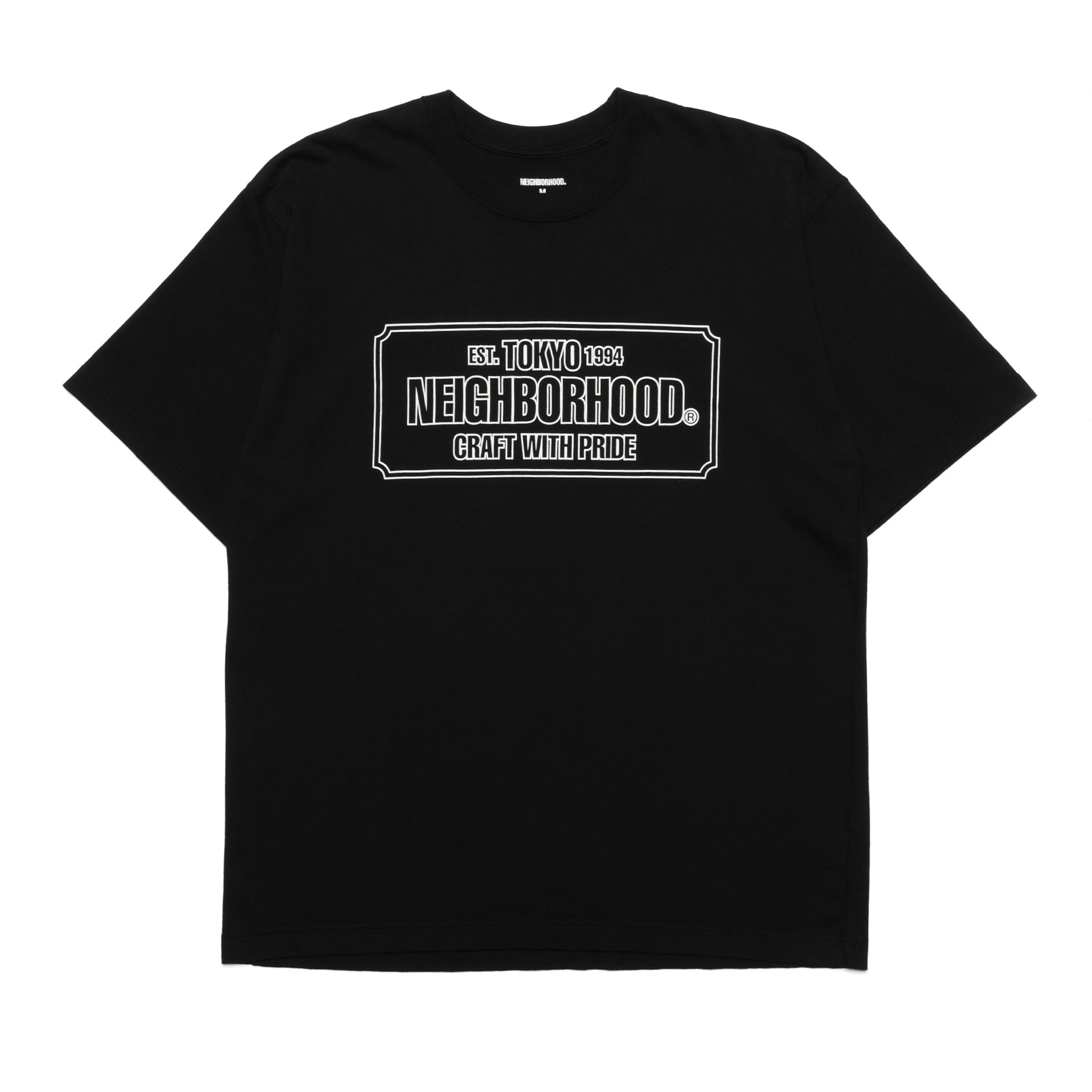 232PCNH-ST01] Neighborhood NH Tee SS-1 T-Shirt (Black) – The