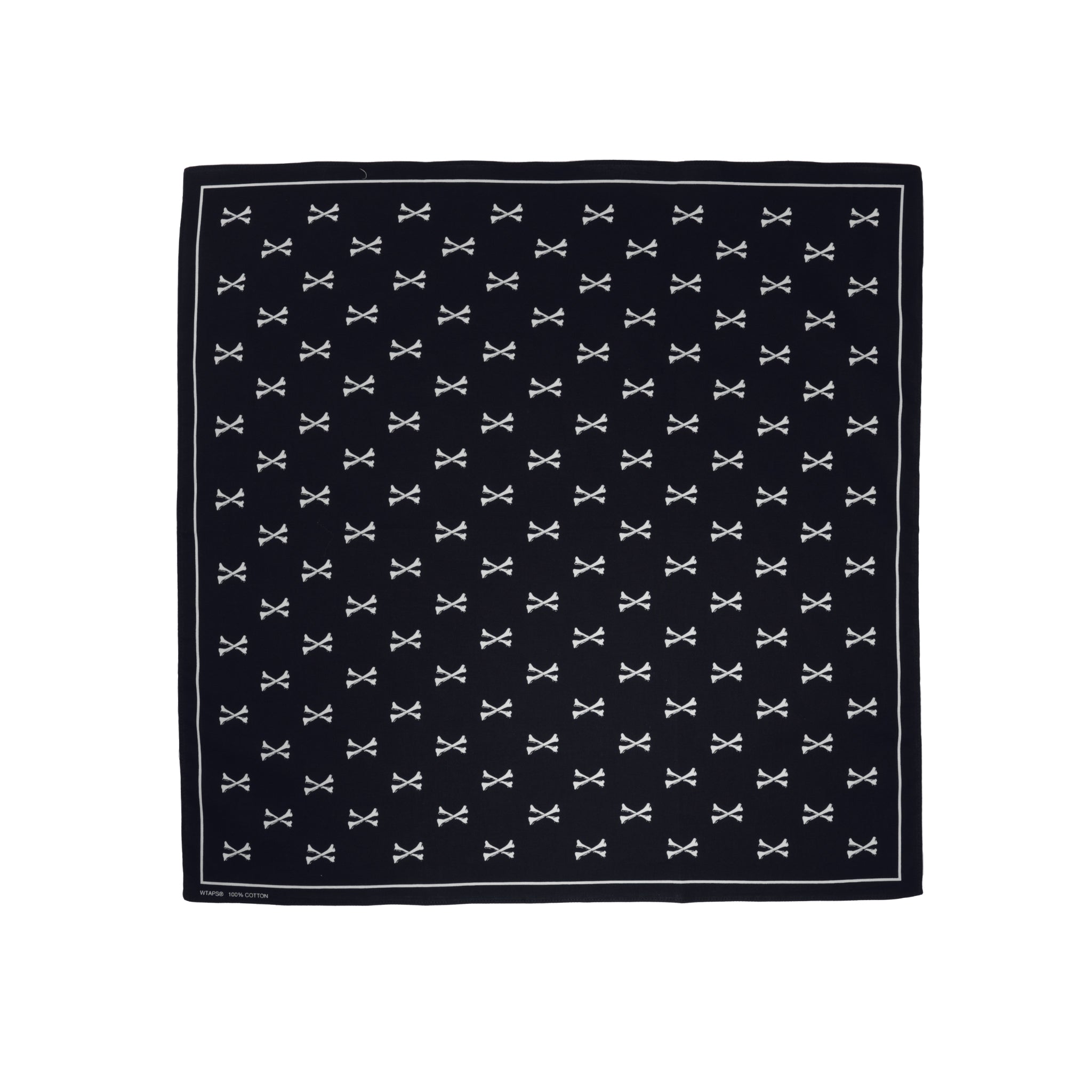 231BXDT-AC01] WTAPS Crossbones Bandana (Navy) – The Darkside