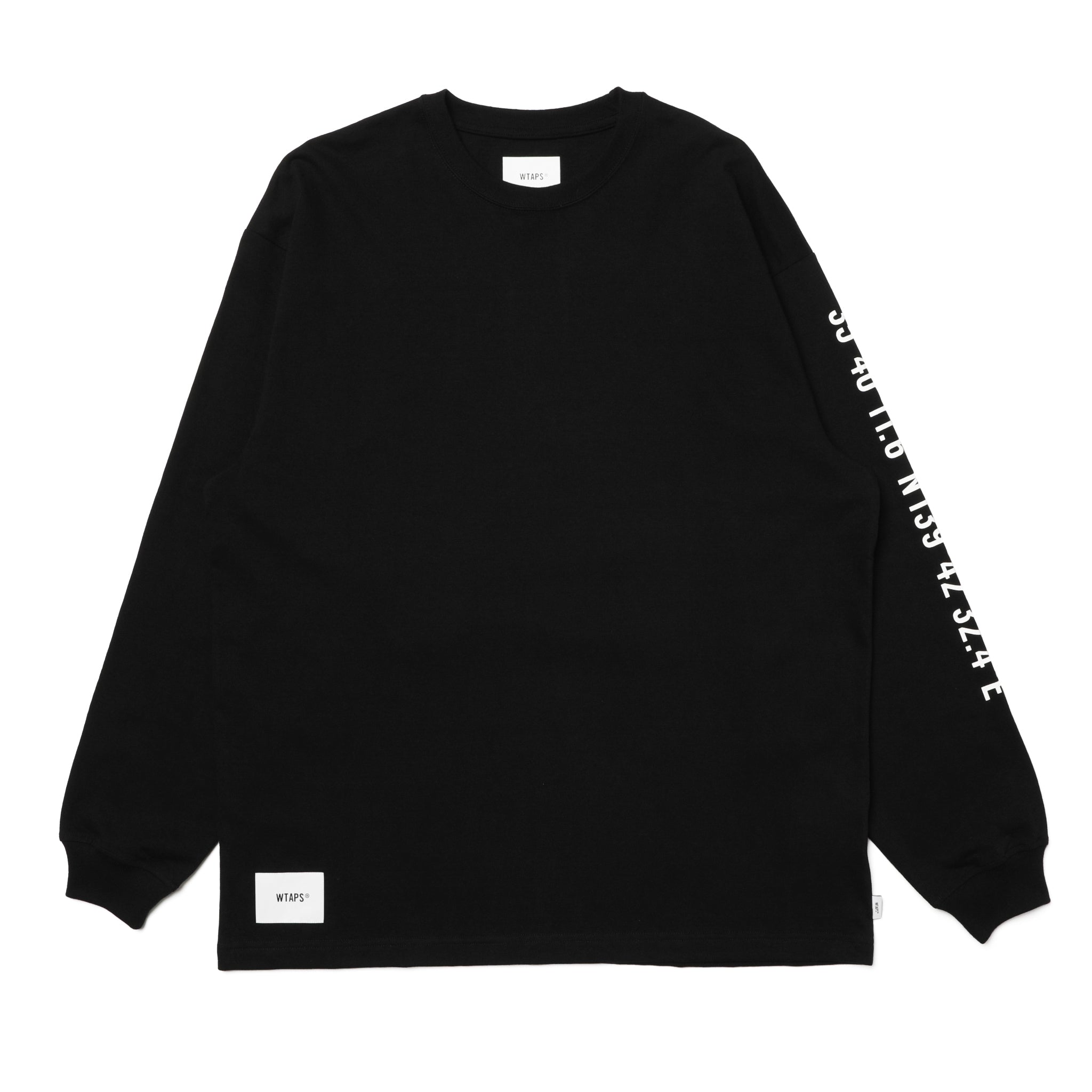 WTAPS OBJ 03 L/S T-Shirt Black