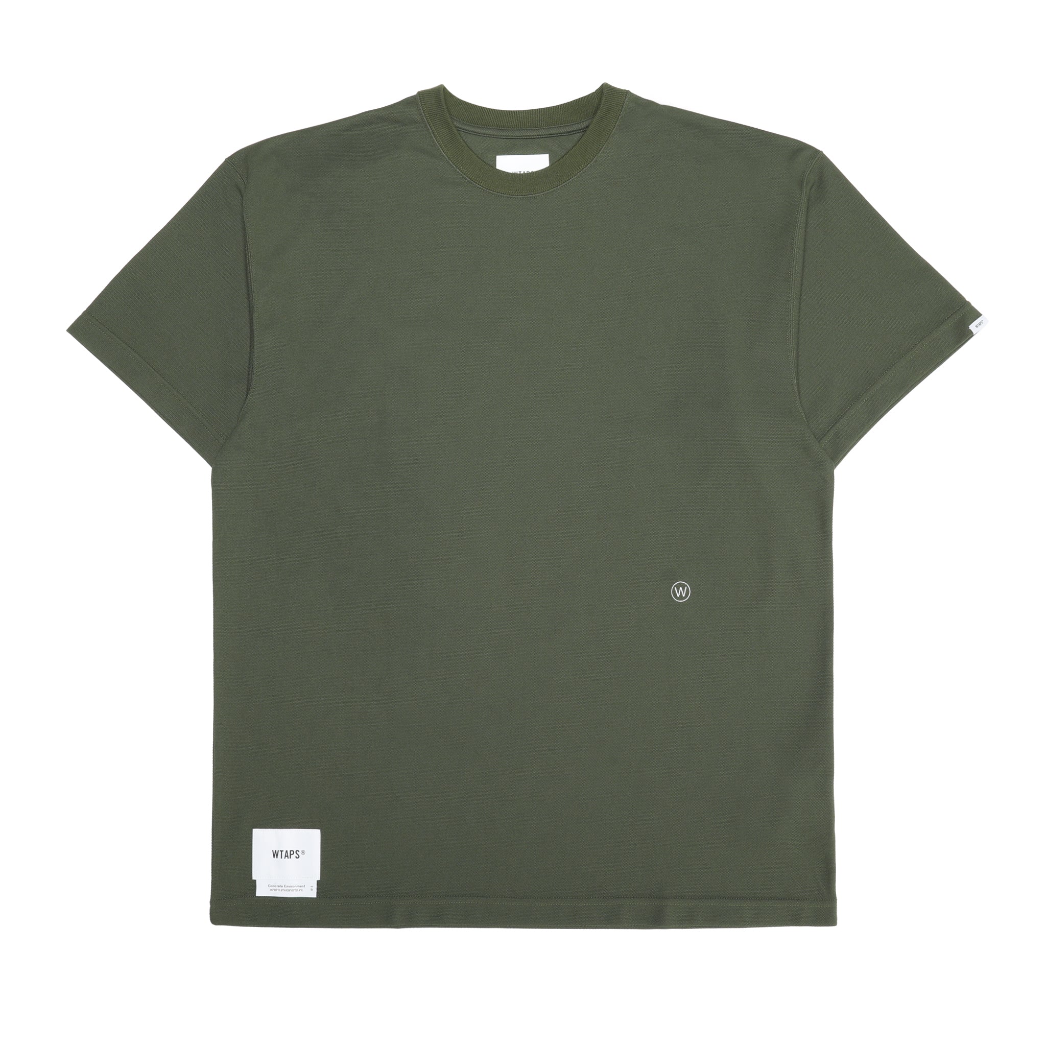 Wtaps tshirts olive size 02
