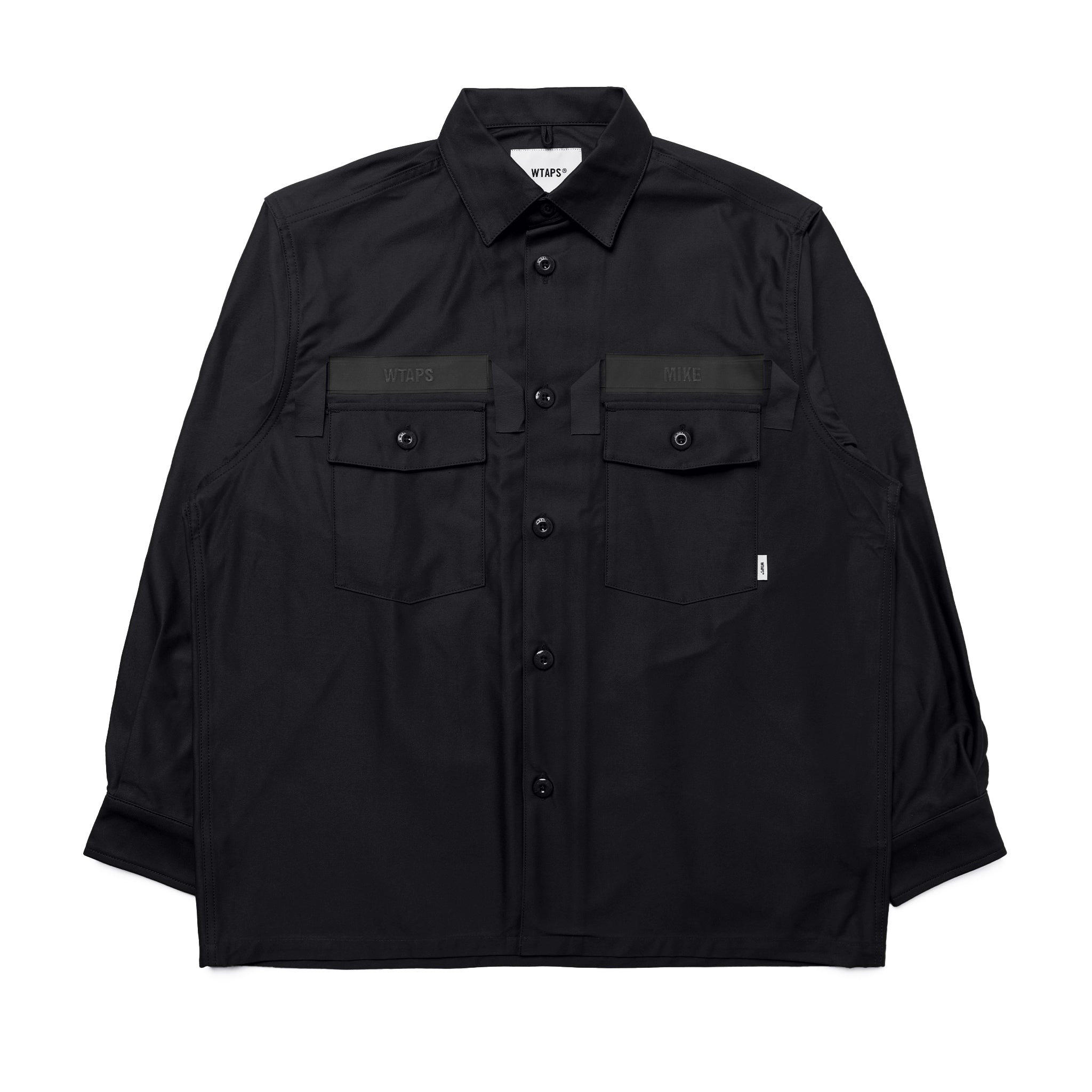 241CWDT-SHM02] WTAPS CBW 01 L/S Shirt (Black) – The Darkside Initiative