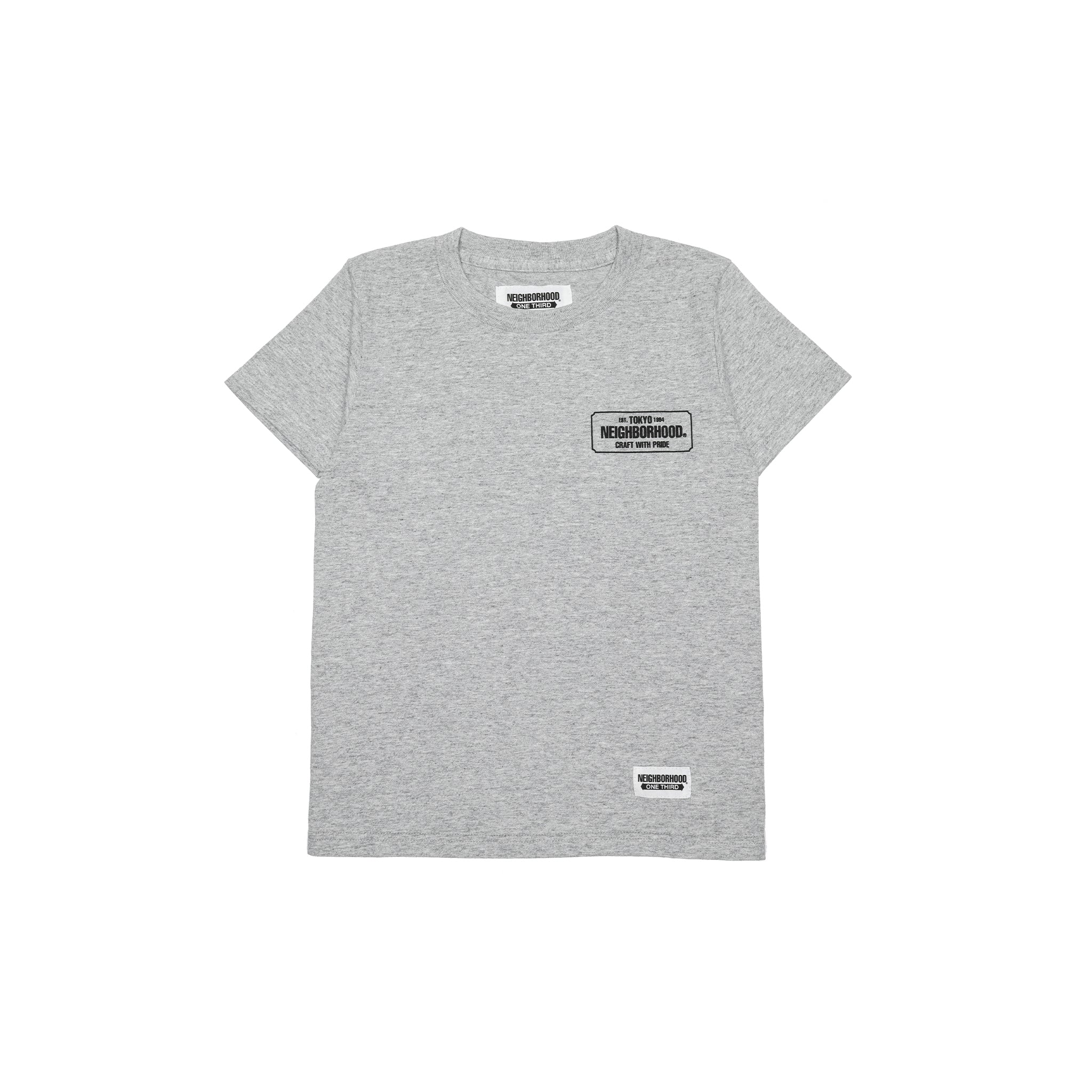 Neighborhood One Third OT Tee SS-1 T-Shirt Gray