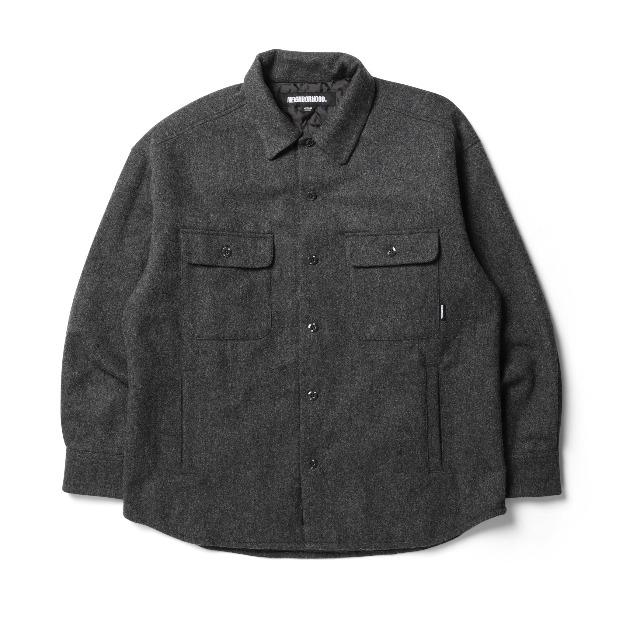 Neighborhood Flano SH L/S Shirt Black