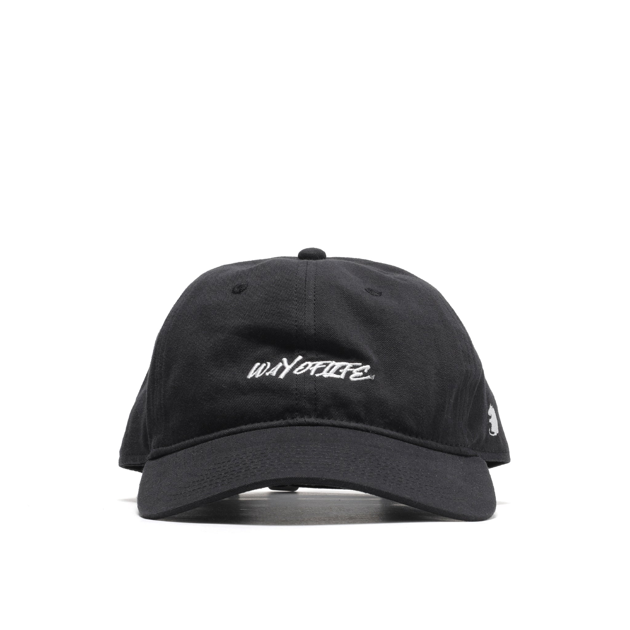 22'RA-0413] Rats Script Dad Cap (Black) – The Darkside Initiative