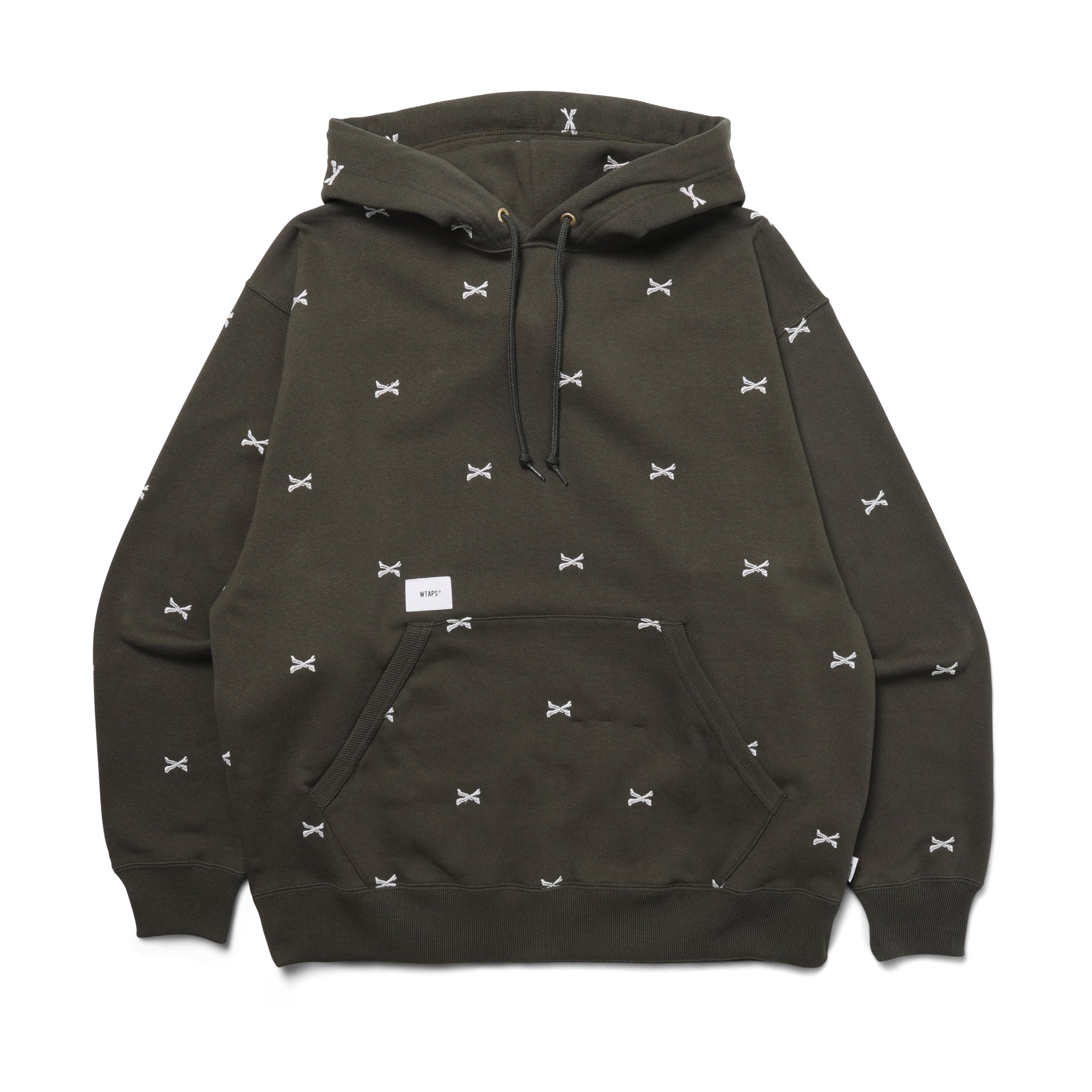 222ATDT-CSM26] WTAPS ACNE Hooded Sweater (Olive Drab) – The