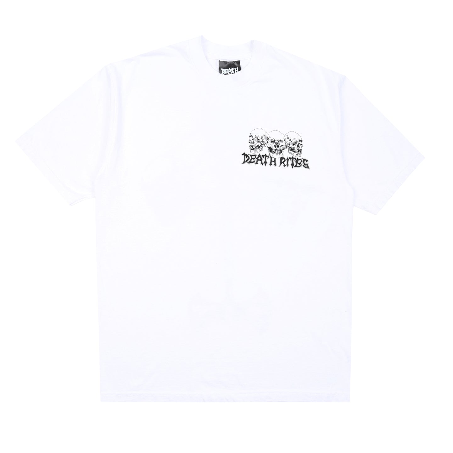 Death Rites Axe Grinder SS T-shirt White