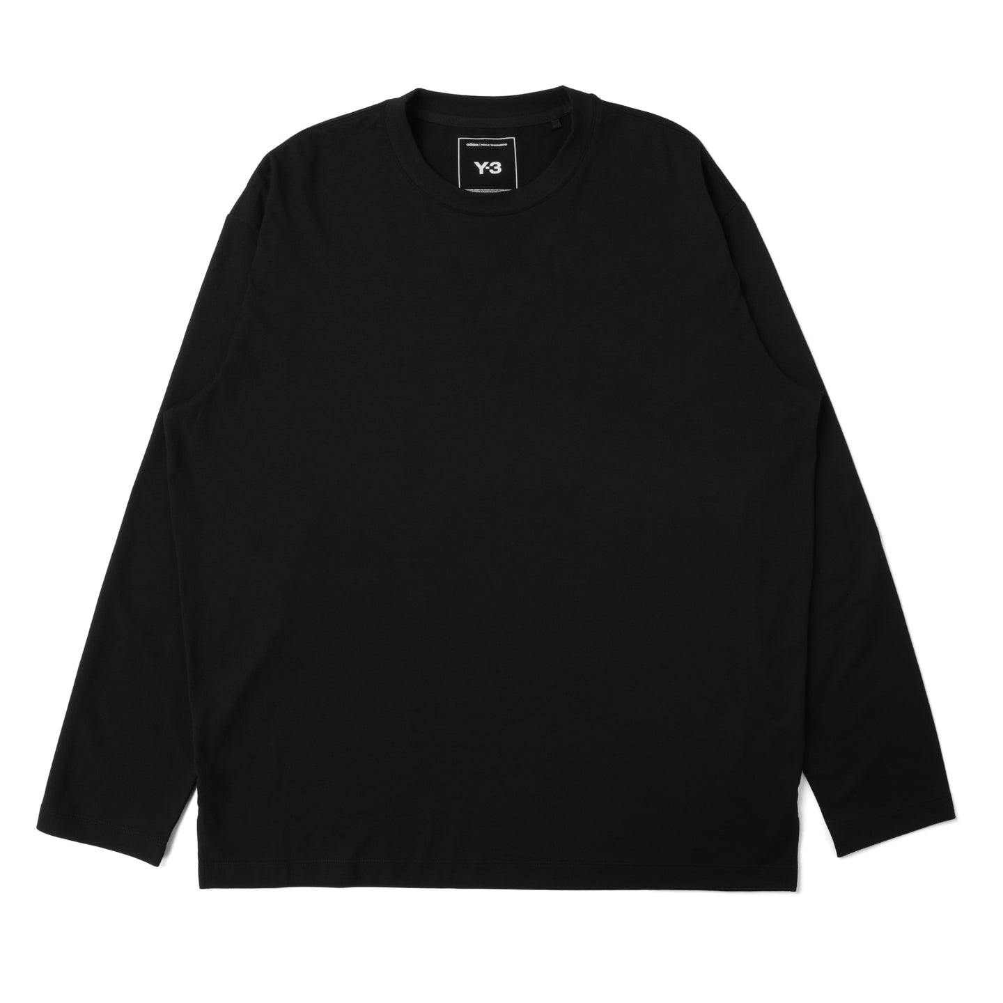 adidas Y-3 U GFX LS Tee Black