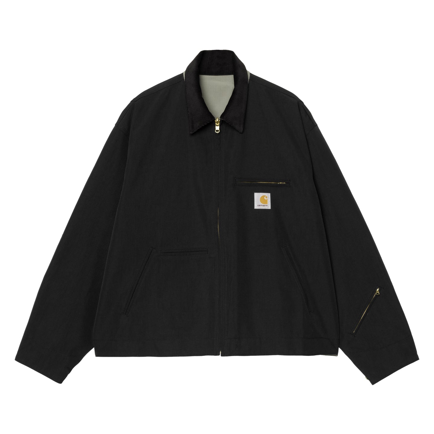 Carhartt WIP x INVINCIBLE Reversible Detroit Jacket Max Black