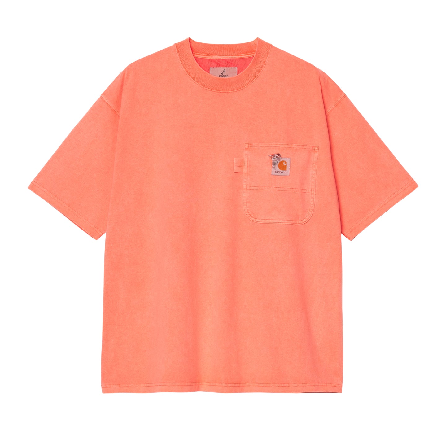 Carhartt WIP x INVINCIBLE Pigment Dyed T-Shirt Shrimp