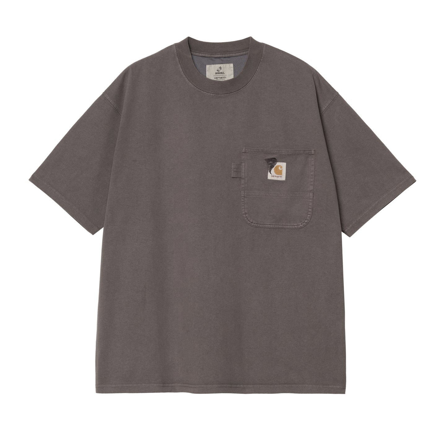 Carhartt WIP x INVINCIBLE Pigment Dyed T-Shirt Soot