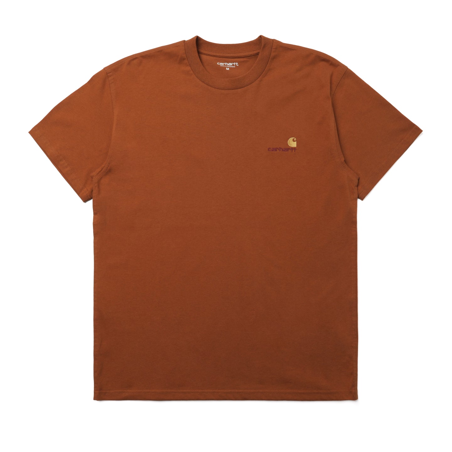 Carhartt WIP S/S American Script T-Shirt Sienna