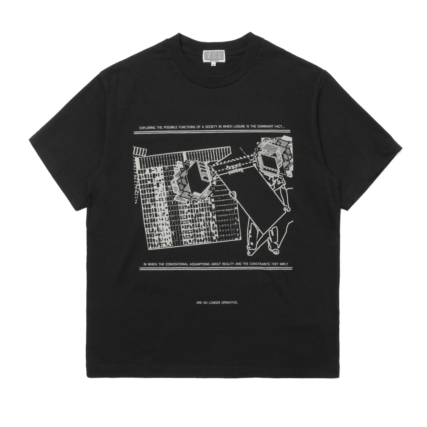 Cav Empt MD Leisure Suite T-Shirt Black