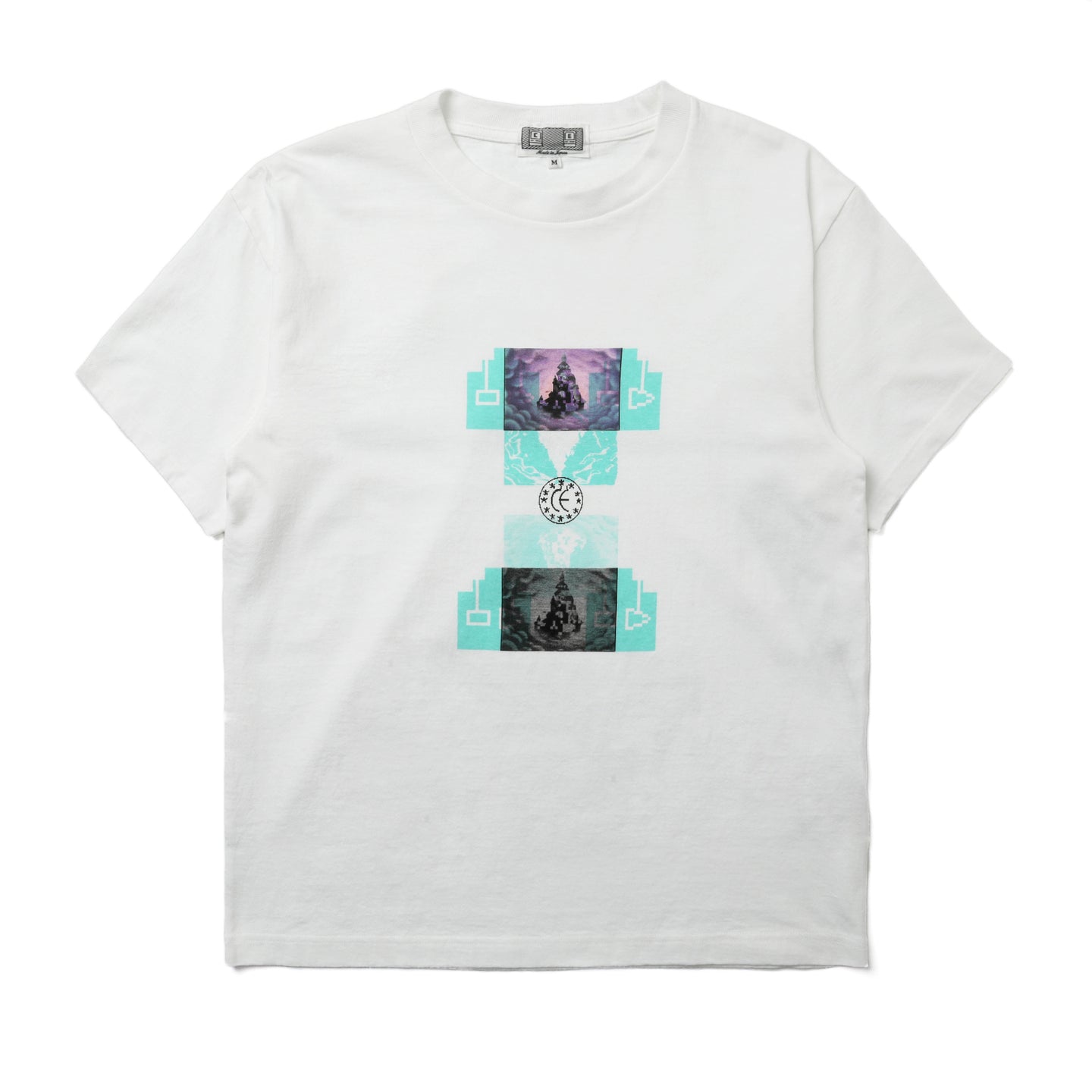 Cav Empt TH Our Castle / AS D_Intergration T-Shirt White