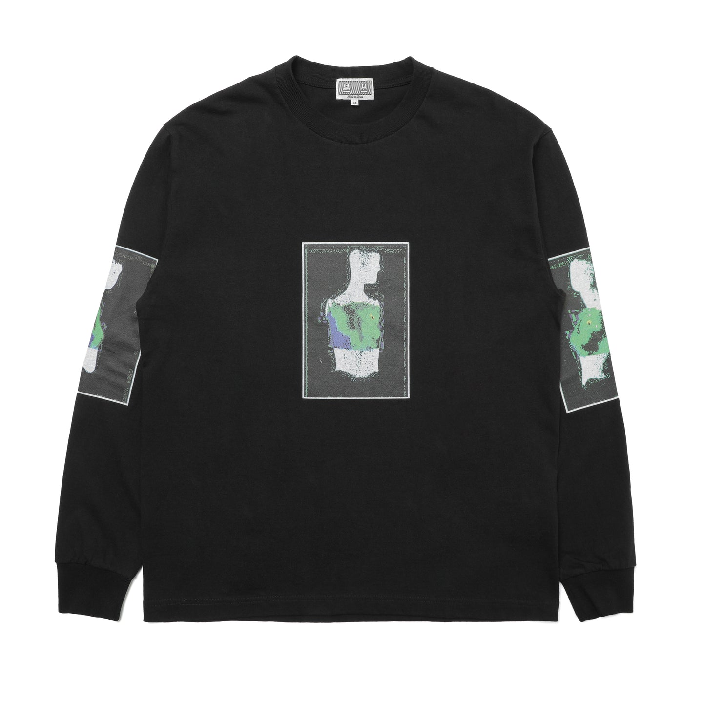 Cav Empt Torshin SEQ L/S T-Shirt Black