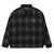 Hide and Seek Check Harrington Jacket Black