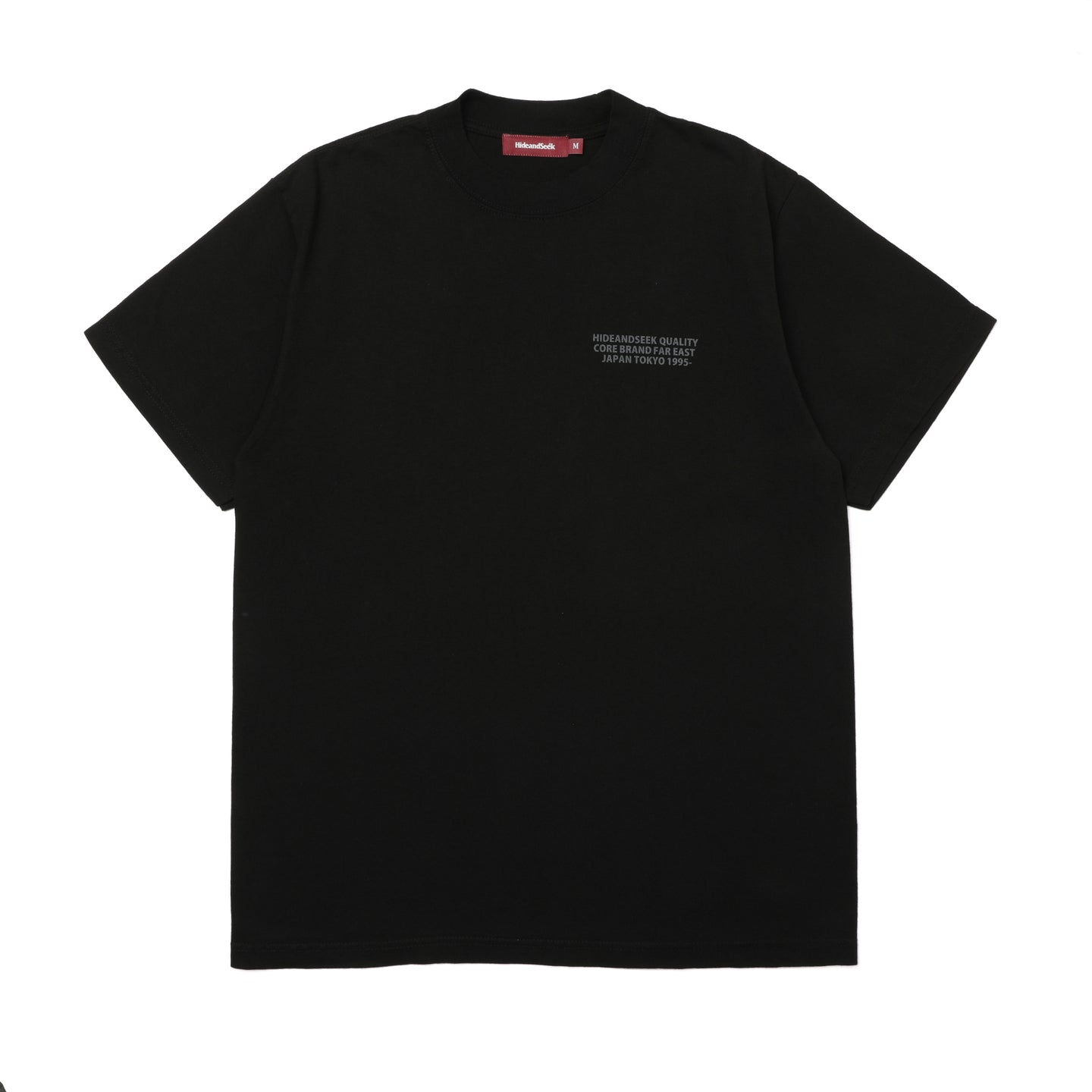 Hide and Seek Logo S/S Tee-2 T-Shirt Black