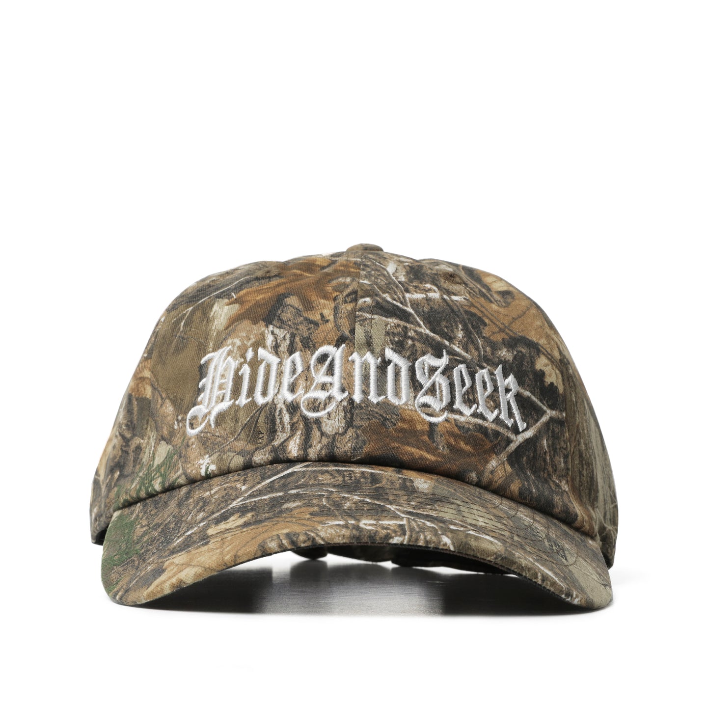 Hide and Seek Old English Baseball Cap Camo