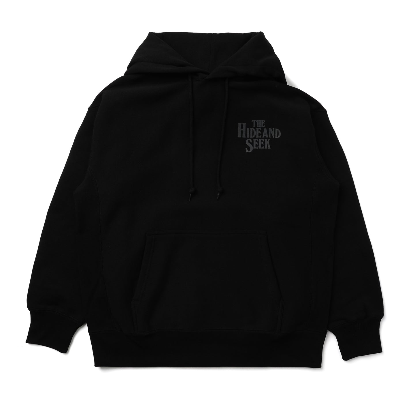 Hide and Seek The H&S Hooded Sweatshirt Black