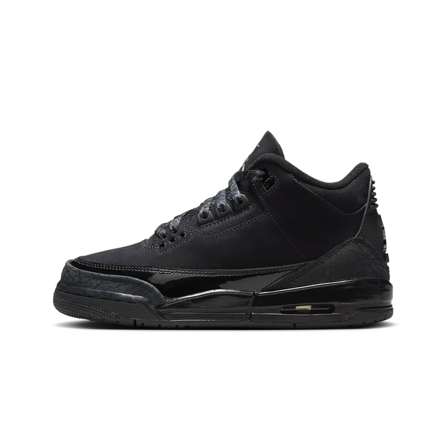 Big Kids' Air Jordan 3 Retro 'Black Cat'