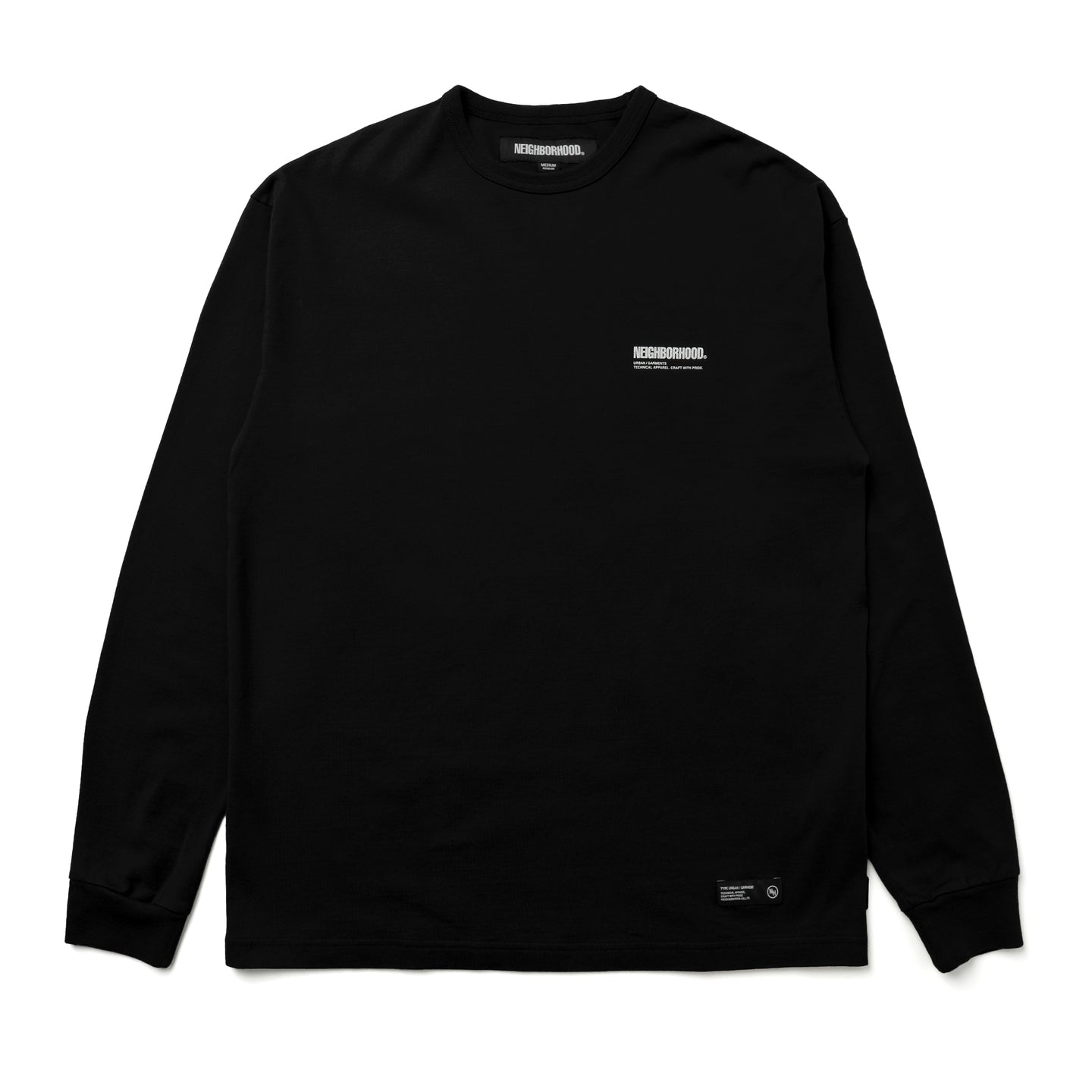 Neighborhood Classic Crewneck L/S Shirt Black