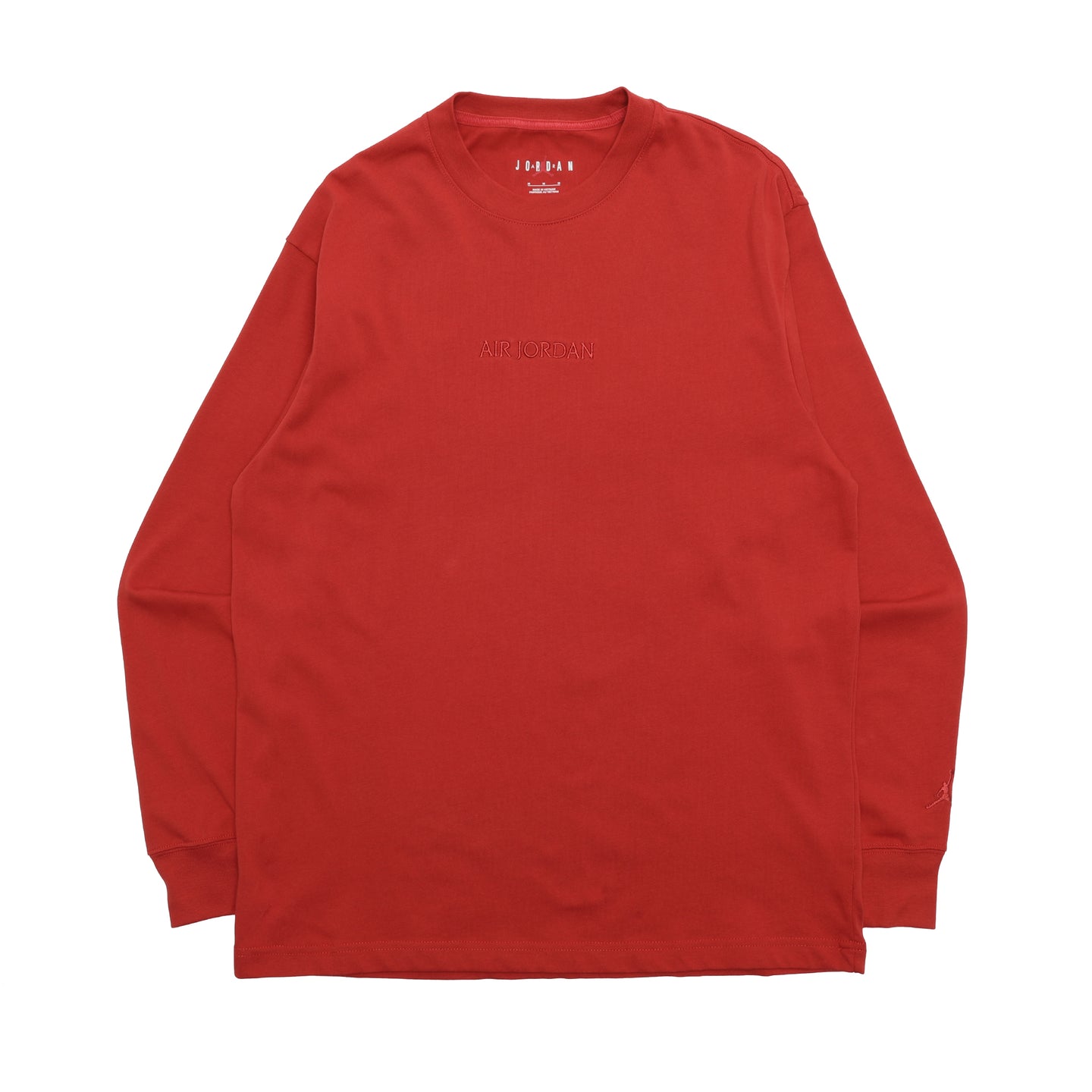 FJ0702-622] Jordan Wordmark L/S T-Shirt (Mystic Red) – The