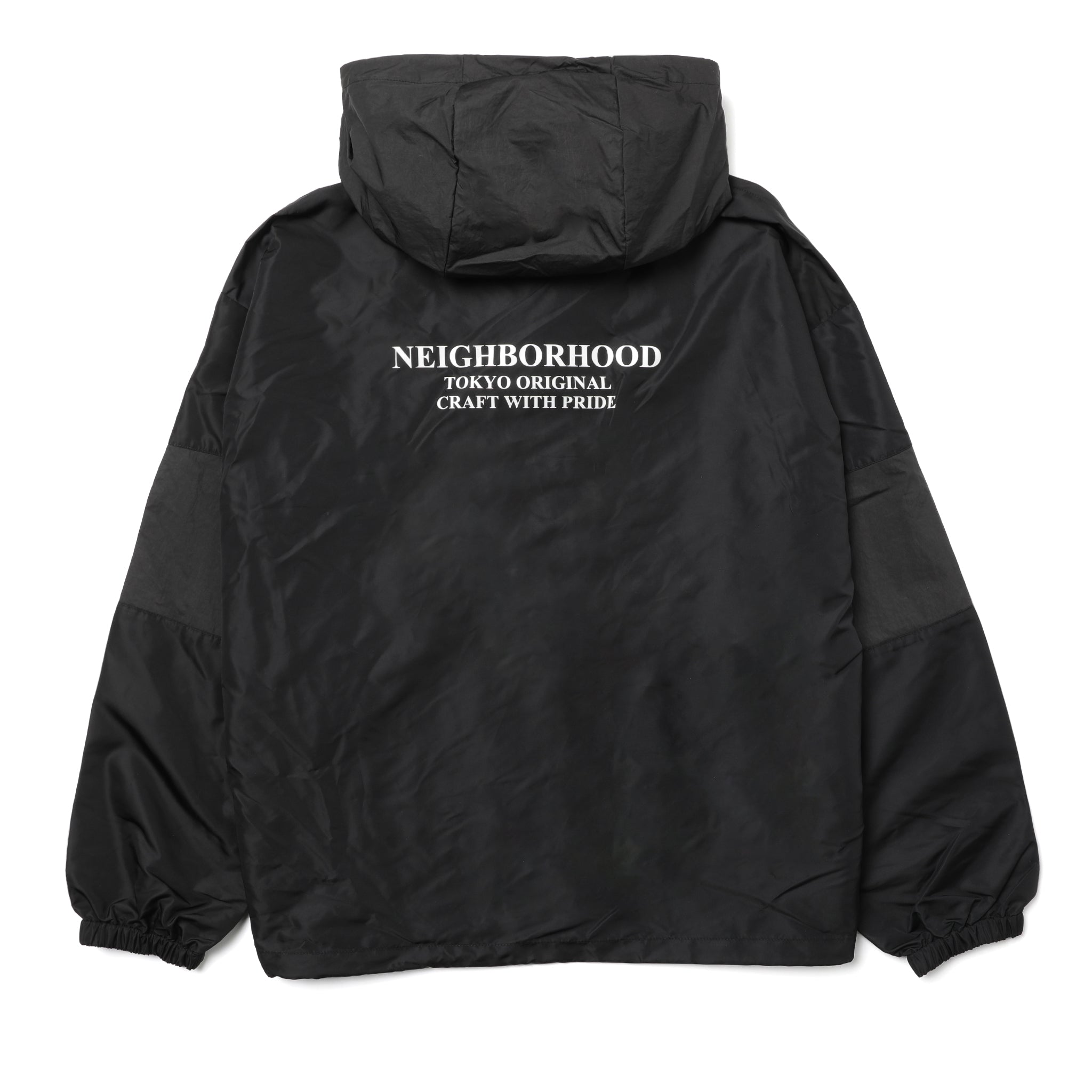 242TSNH-JKM11] Neighborhood Anorak Jacket (Black) – The Darkside Initiative