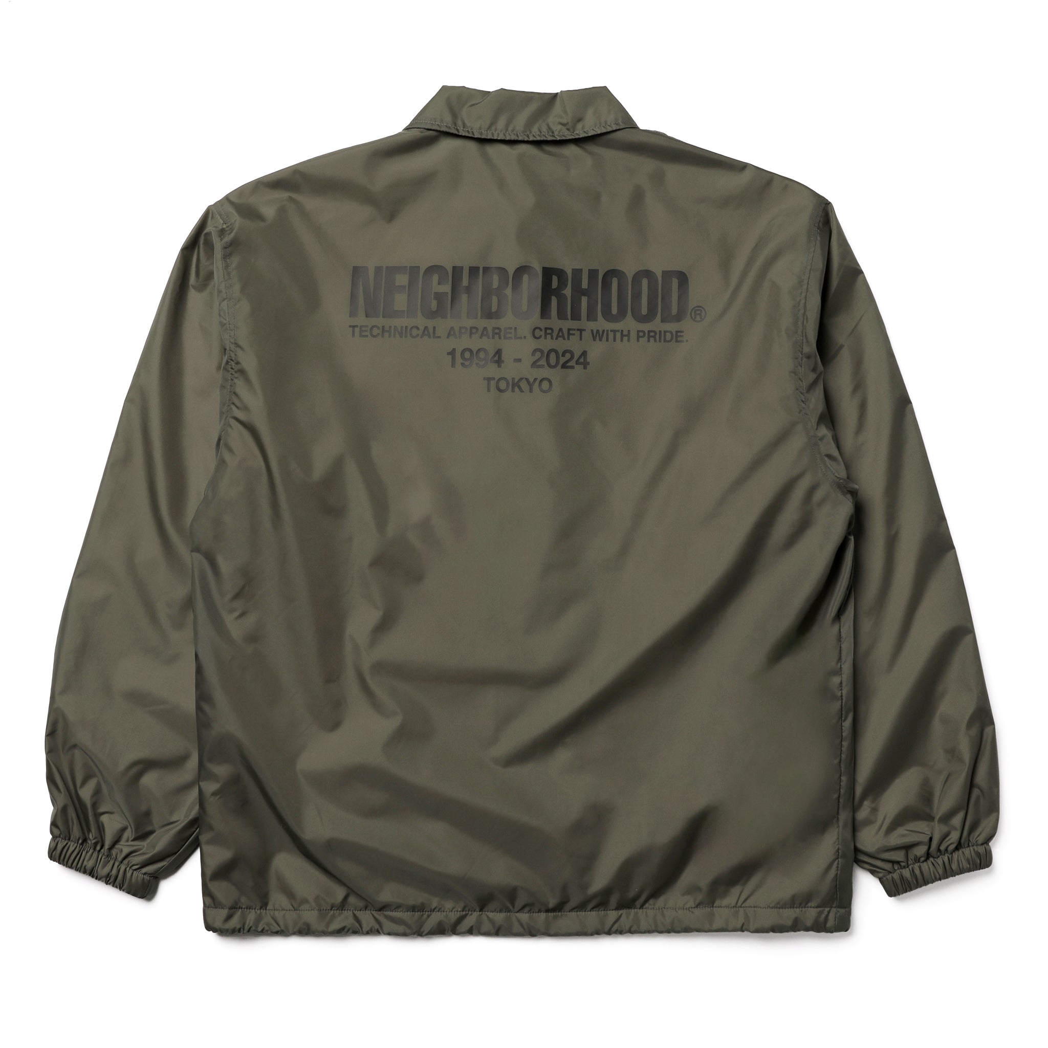 241TSNH-JKM01] Neighborhood Windbreaker-1 Jacket (Olive Drab) – The  Darkside Initiative