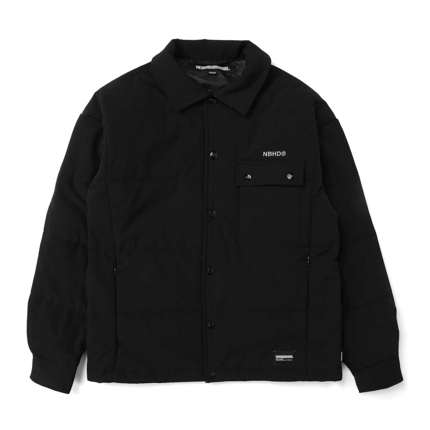 Neighborhood Padded Shirt LS Black