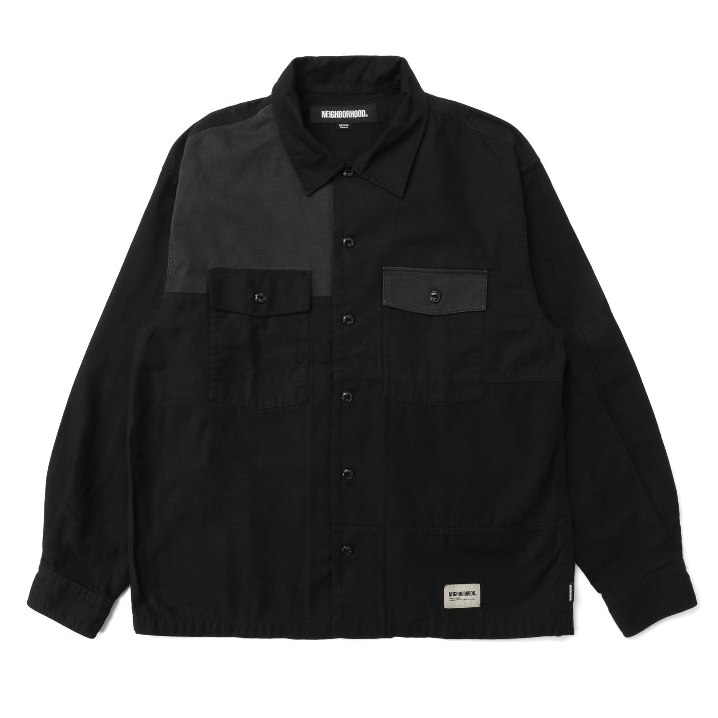 Neighborhood RM Utility Shirt LS Black