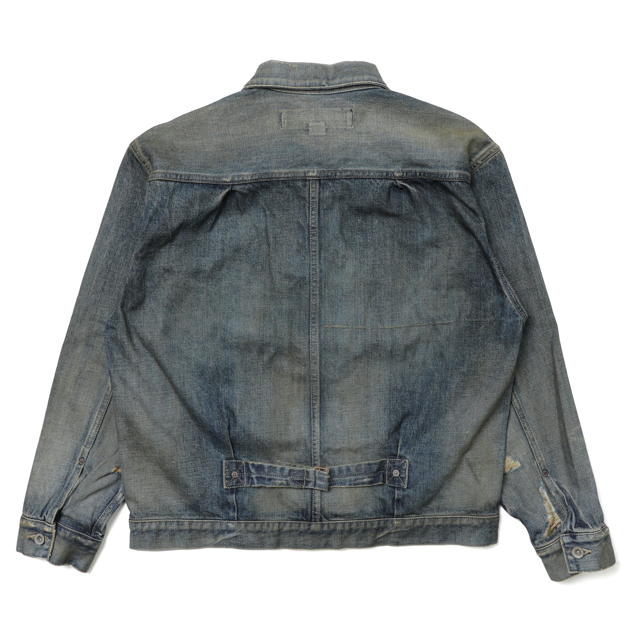 242XBNH-JKM01] Neighborhood Savage Denim Type-1 Jacket (Indigo) – The  Darkside Initiative