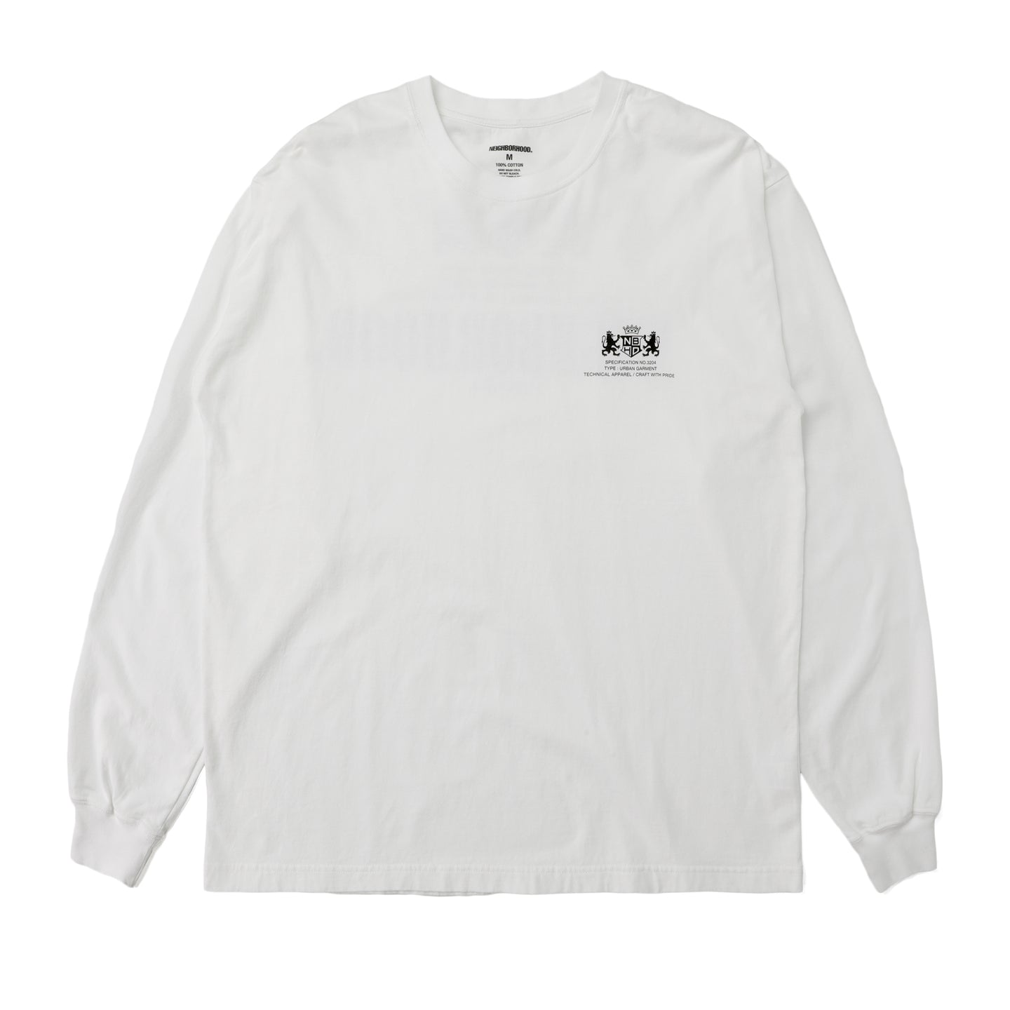 Neighborhood NH Tee LS-09 T-Shirt White