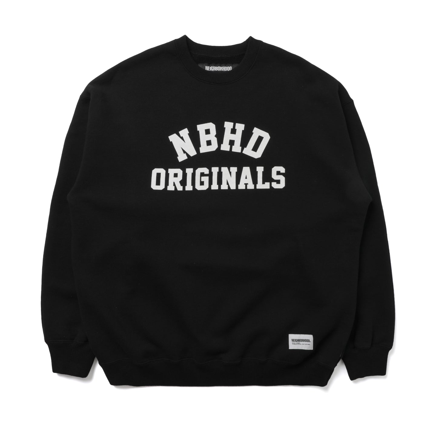 Neighborhood Basic Sweatshirt Black