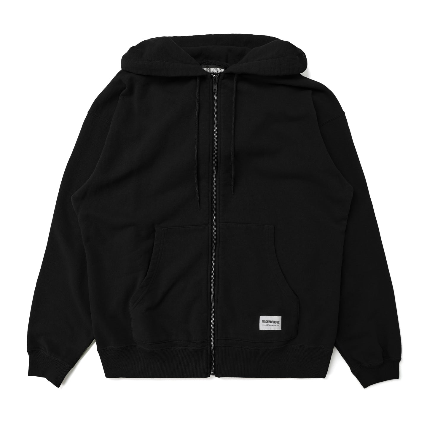 Neighborhood Classic Sweat Zip Hoodie LS Black