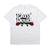 Play Dead Rose Logo T-Shirt White