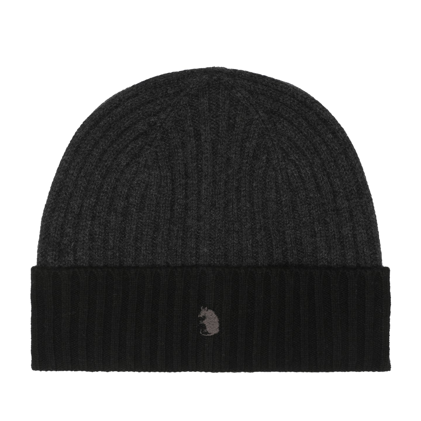 Rats Two Tone Knit Cap Charcoal