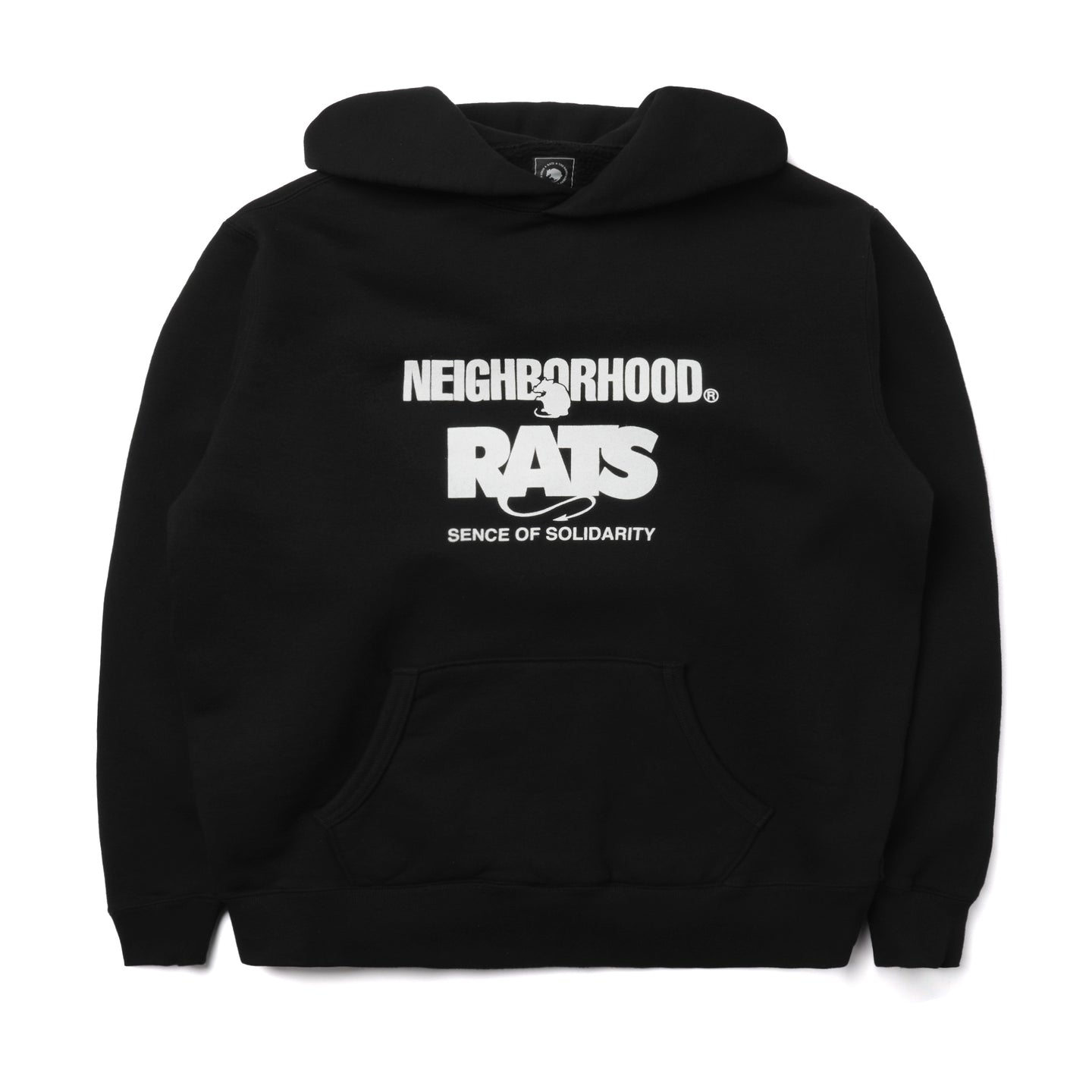 Rats x Neighborhood Hoodie Black