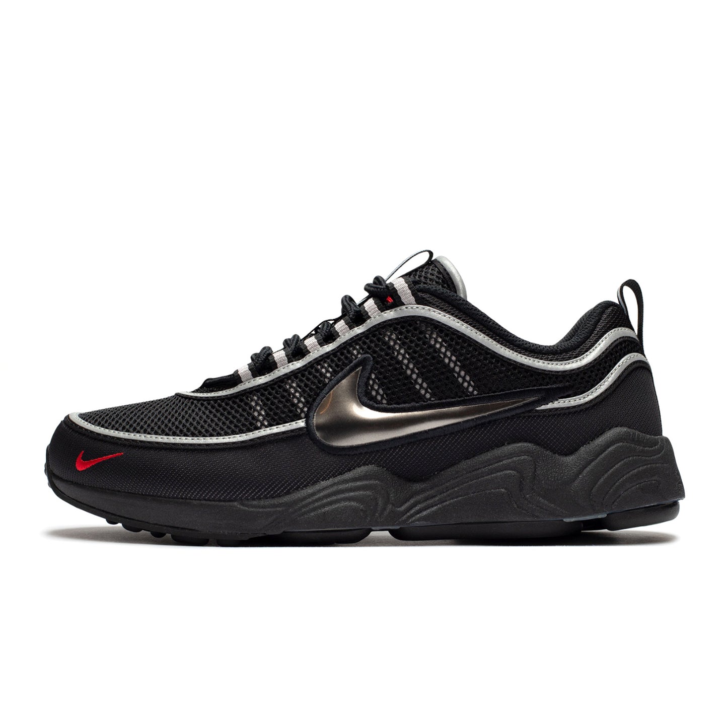 Nike Air Zoom Spiridon SP 'Black Metallic Silver'