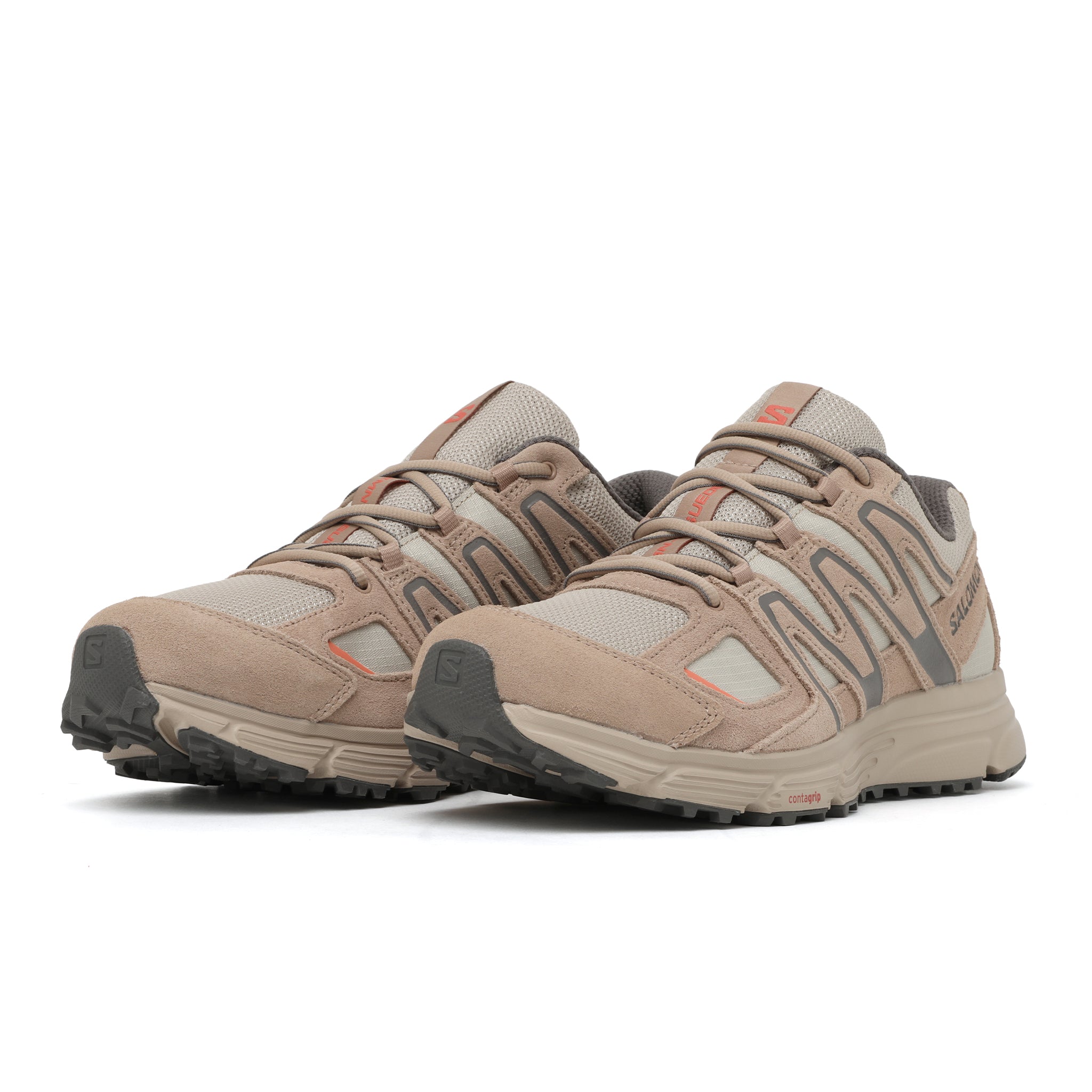 L4743780028] Salomon X-Mission 4 Suede (Cement, Natural, Plum Kitten) – The  Darkside Initiative