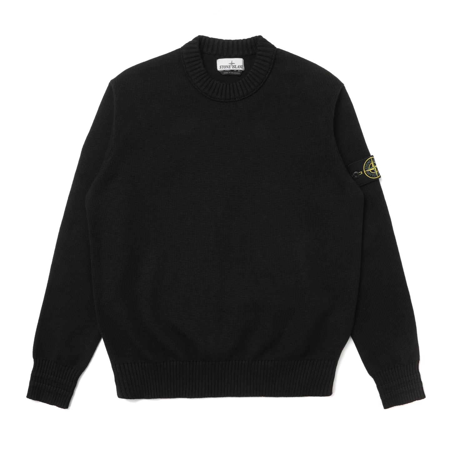 Stone Island Knit Crewneck Sweater Black