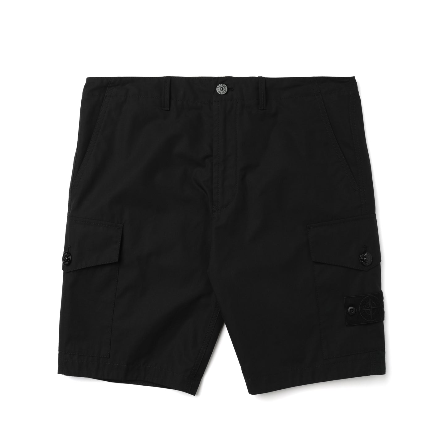 Stone Island Ghost Piece Bermuda Shorts Black