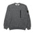 Stone Island Mélange Effect Sweatshirt Lead Grey