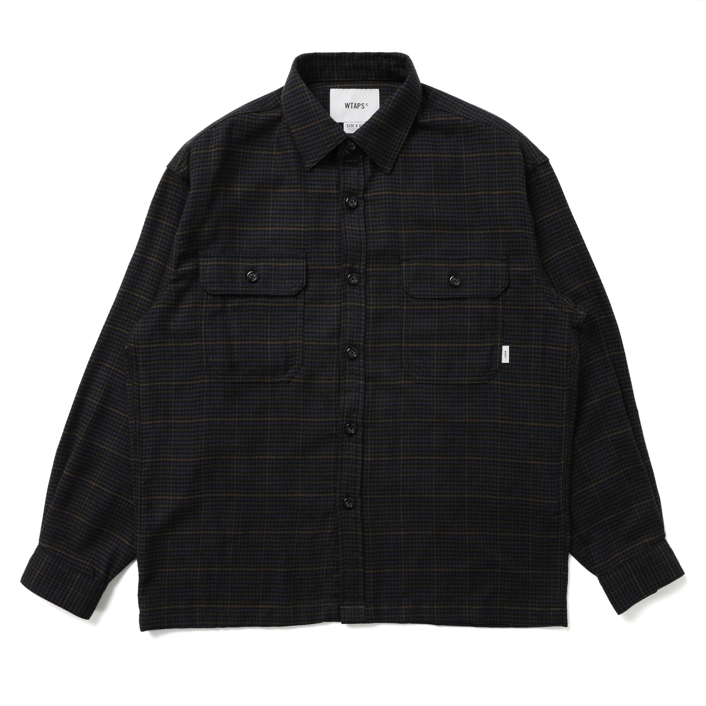 WTAPS Deck L/S Shirt Navy