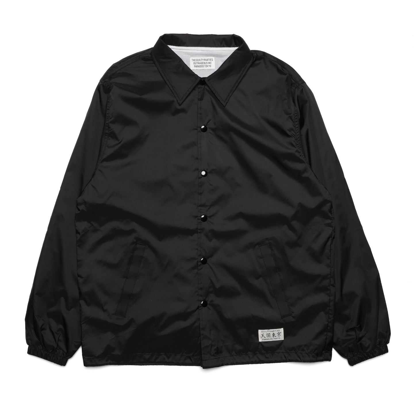 23FWE-WMO-BL01 WACKO MARIA COACH JACKET-