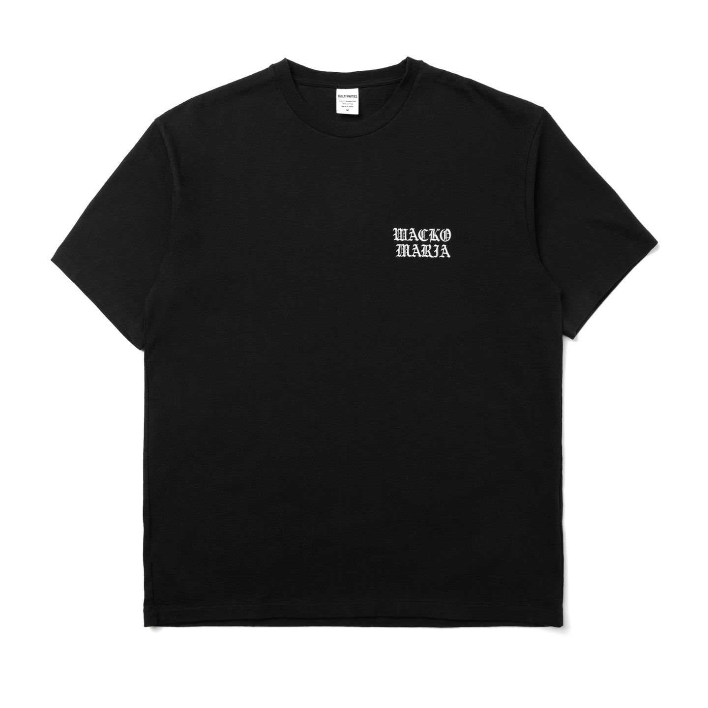 Wacko Maria Type-3 Washed Heavy Crewneck T-Shirt Black